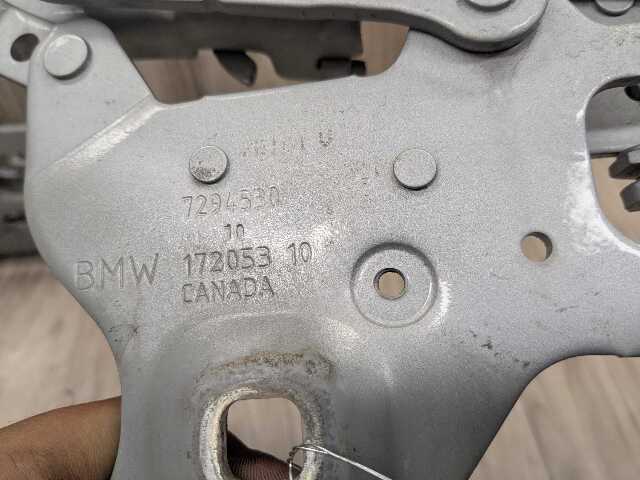 OEM BMW F15 F16 F85 X5 X6 Left Right Hood Hinge Support Bracket Brace SET Gray