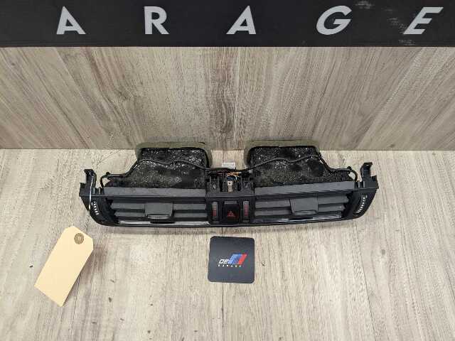 14-19 OEM BMW F15 F16 F85 F86 X5 X6 Dash Center Hazard Button AC Air Vent Grille