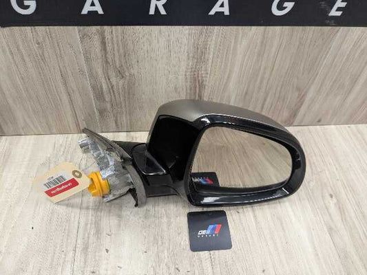 *15-19 OEM BMW F16 X6 Right Passenger Side Mirror Heated Auto Dip SHADOW GLOSS