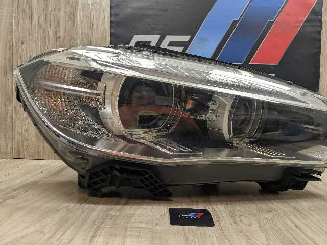 14-19 OEM BMW F15 F16 F85 X5 X6 Right Passenger AHL Xenon Headlight + Modules