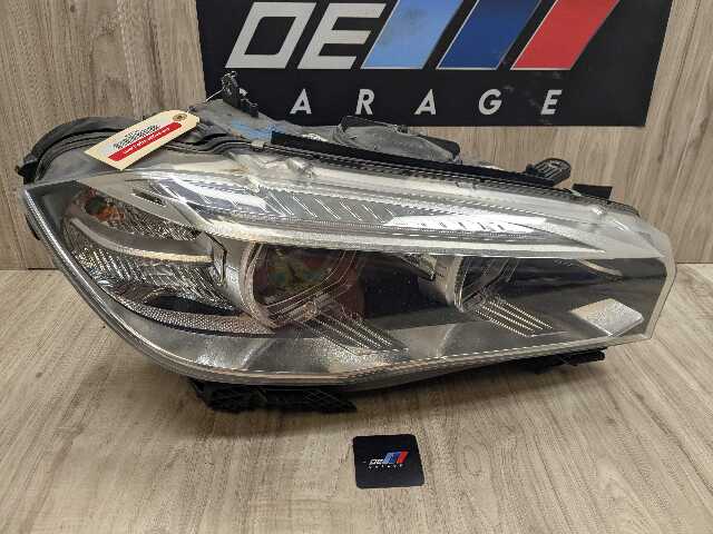 14-19 OEM BMW F15 F16 F85 X5 X6 Right Passenger AHL Xenon Headlight + Modules