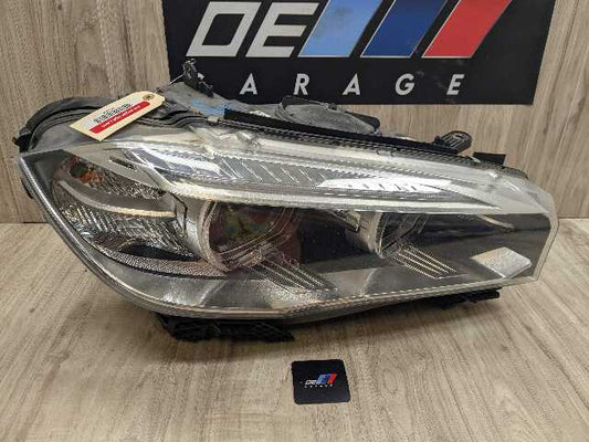 14-19 OEM BMW F15 F16 F85 X5 X6 Right Passenger AHL Xenon Headlight + Modules