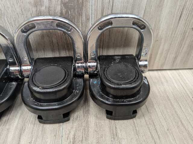OEM BMW F15 F16 F25 F26 X3 X5 Trunk Cargo Latch Tie Down Net Hook Clasp Ring (4)