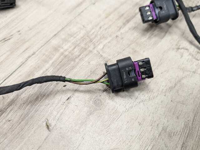 15-19 OEM BMW F16 X6 REAR Bumper Parking PDC Wiring Wire Harness