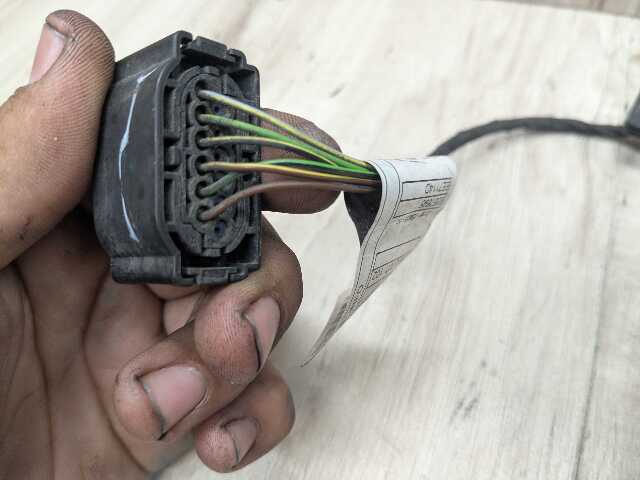 15-19 OEM BMW F16 X6 REAR Bumper Parking PDC Wiring Wire Harness