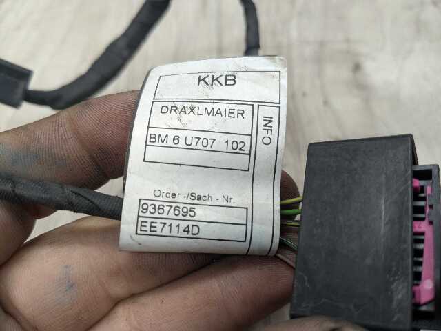 15-19 OEM BMW F16 X6 REAR Bumper Parking PDC Wiring Wire Harness