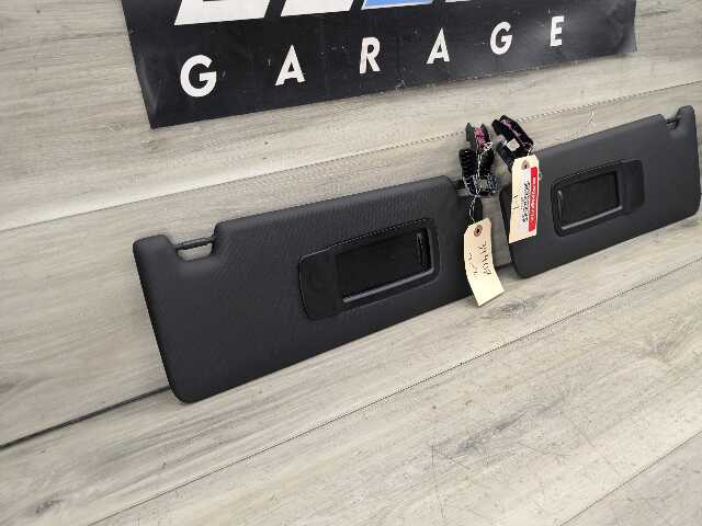 19-25 OEM BMW G20 G80 330 M340 M3 Left Right Side Interior Sun Visor PAIR Black