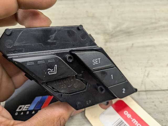 OEM BMW F95 G05 G06 G07 X5 Front Right Passenger Door Seat Memory Massage Switch