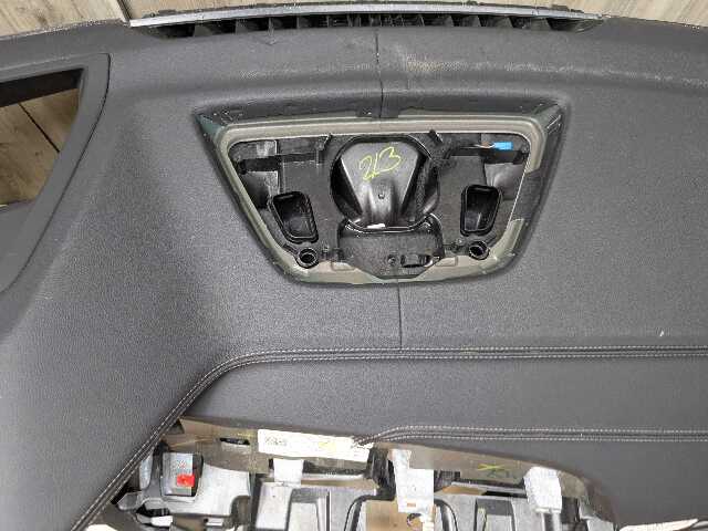 *19-23 OEM BMW G05 G07 X5 LEATHER Dashboard Cover Trim Panel BLACK/BLACK w HUD