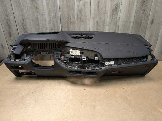 *19-23 OEM BMW G05 G07 X5 LEATHER Dashboard Cover Trim Panel BLACK/BLACK w HUD