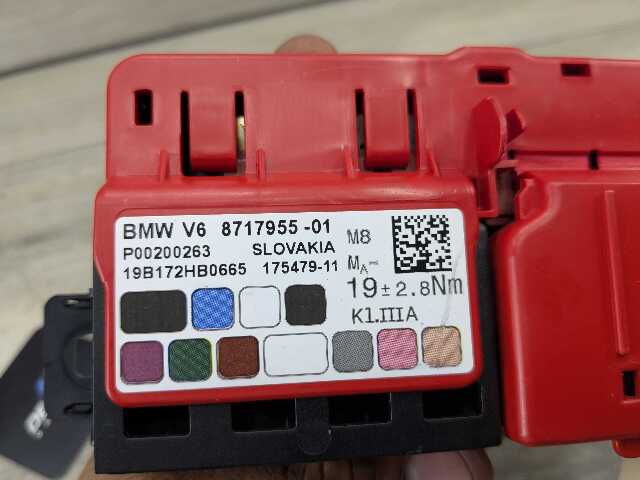 OEM BMW F95 G05 G06 G07 X5 Rear Battery Junction B+ Power Fuse Box Distribution