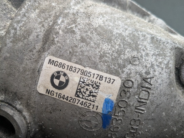 14-19 OEM BMW F15 F16 X5 X6 N55 AWD Front Differential Axle Carrier Ratio 3.15