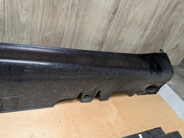 15-18 OEM BMW F86 X6M Right Passenger Side Skirt Rocker Panel Molding w/ Bracket