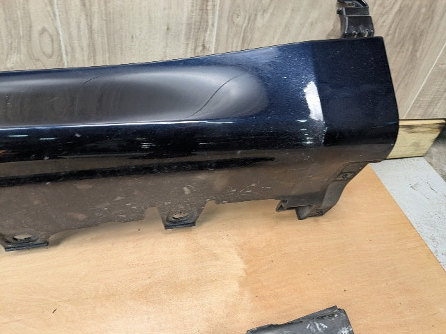 15-18 OEM BMW F86 X6M Left Driver Side Skirt Rocker Panel Molding w/ Bracket