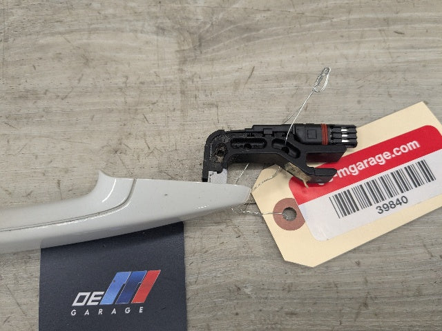 07-13 OEM BMW E92 E93 328 335 Right Passenger COMFORT ACCESS Door Handle White