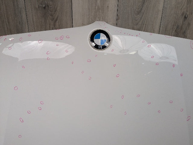 14-19 OEM BMW F15 F16 F85 F86 X5 X6 X5M X6M Hood Bonnet Panel White 300