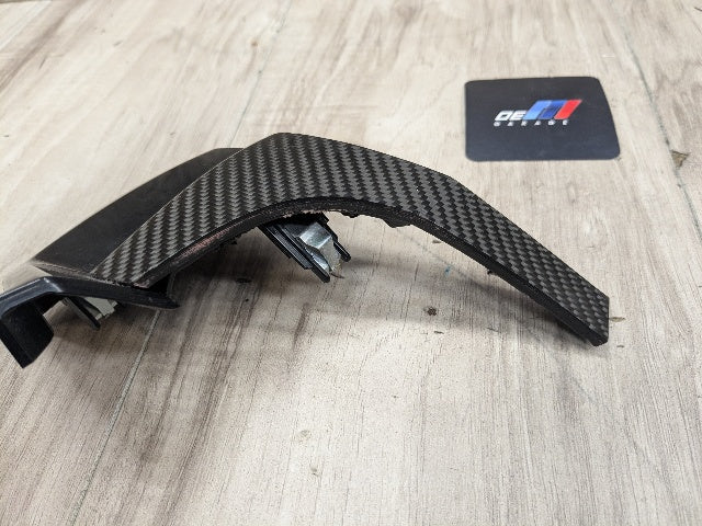 OEM BMW F15 F16 F85 F86 X5 X6 Left Driver Dashboard Trim CARBON FIBER