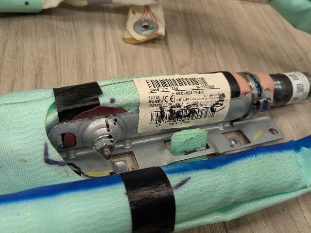 15-19 OEM BMW F16 X6 F86 X6M Right Passenger Top Roof Head Curtain Air Bag