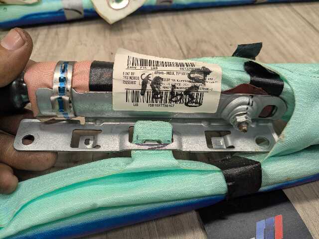 15-19 OEM BMW F16 X6 F86 X6M Left Driver Top Roof Head Curtain Air Bag Airbag