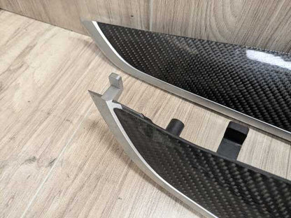 OEM BMW F16 F86 X6 X6M Front Rear Left Right Door Panel Card Trim CARBON FIBER