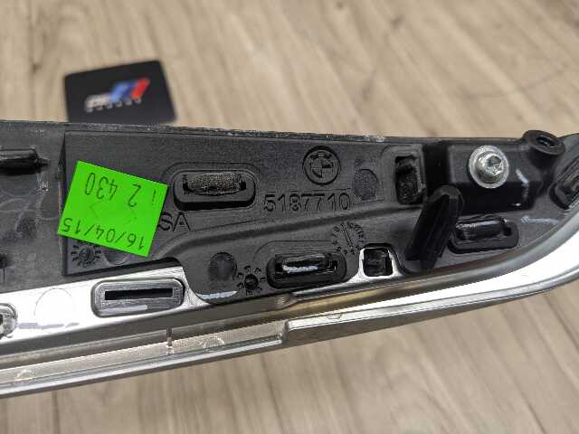 OEM BMW F16 F86 X6 X6M Front Rear Left Right Door Panel Card Trim CARBON FIBER