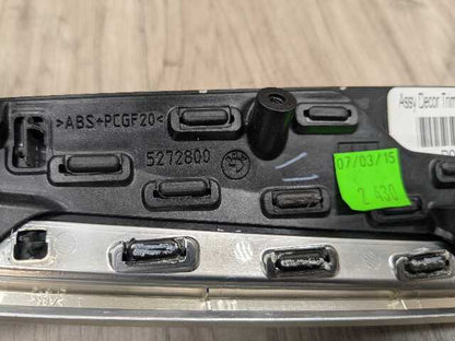 OEM BMW F16 F86 X6 X6M Front Rear Left Right Door Panel Card Trim CARBON FIBER