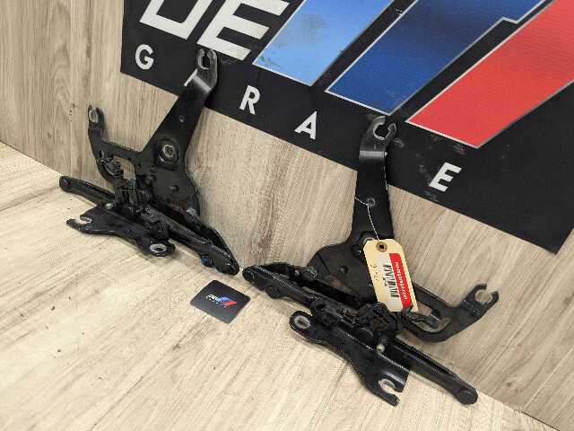 OEM BMW F15 F16 F85 X5 X6 Left Right Hood Hinge Support Bracket Brace SET