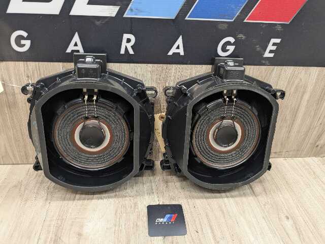 12-19 OEM BMW F16 F26 X4 X6 Left Right Side Sub Subwoofer Audio Speaker SET HIFI