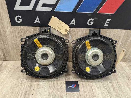 12-19 OEM BMW F16 F26 X4 X6 Left Right Side Sub Subwoofer Audio Speaker SET HIFI