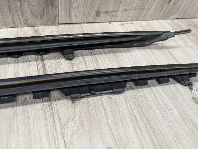 15-18 OEM BMW F85 F86 X5M X6M Front Left Right Windshield Side Drip Molding PAIR