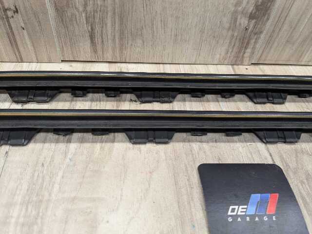 15-18 OEM BMW F85 F86 X5M X6M Front Left Right Windshield Side Drip Molding PAIR