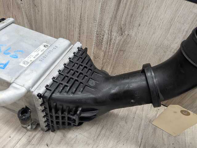 15-18 OEM BMW F85 F86 X5M X6M Engine S63R Left Right Twin Turbo Intercooler 97k