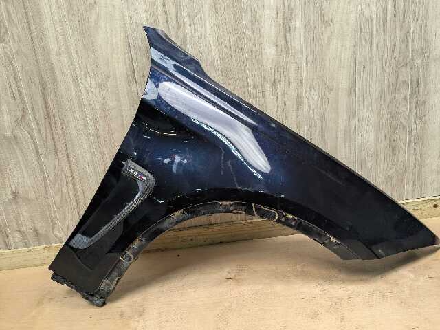 15-18 OEM BMW F86 X6M Front Right Passenger Side Fender Panel Black 416