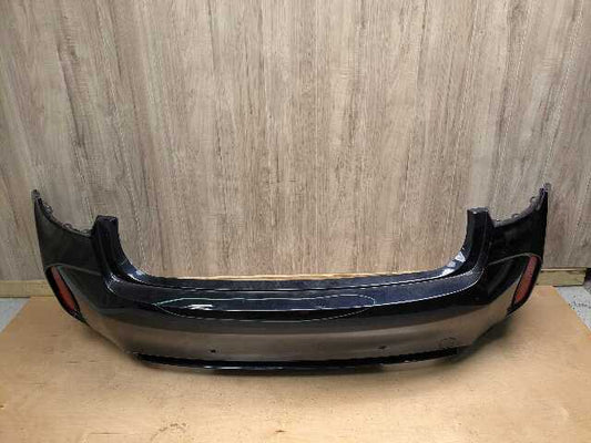 *15-18 OEM BMW F86 X6M M Rear Bumper Cover w/ Diffuser COMPLETE Black 416