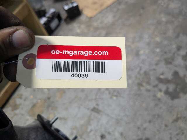 01-06 OEM BMW E46 M3 REAR Bumper Reinforcement Rebar Carrier Impact Bar CARBON