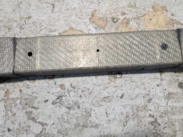 01-06 OEM BMW E46 M3 REAR Bumper Reinforcement Rebar Carrier Impact Bar CARBON