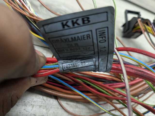 01-06 OEM BMW E46 M3 Engine S54 Module Gearbox Wiring Wire Harness