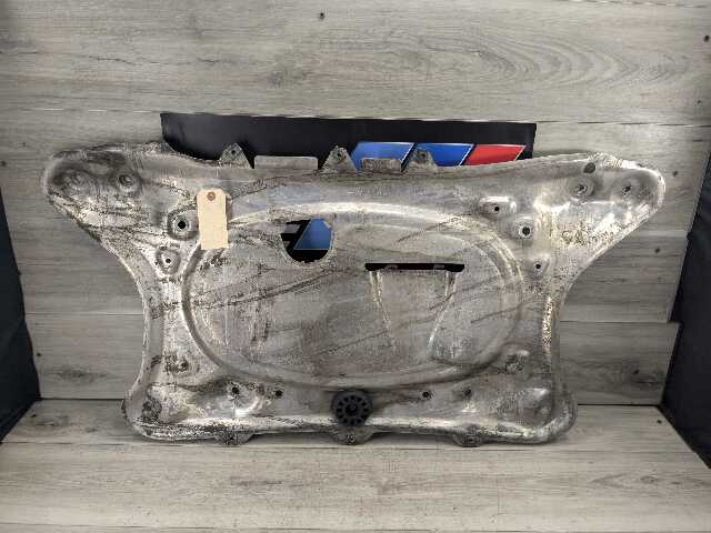 01-06 OEM BMW E46 M3 Engine S54 Aluminum Skid Plate Cover Guard Splash Shield