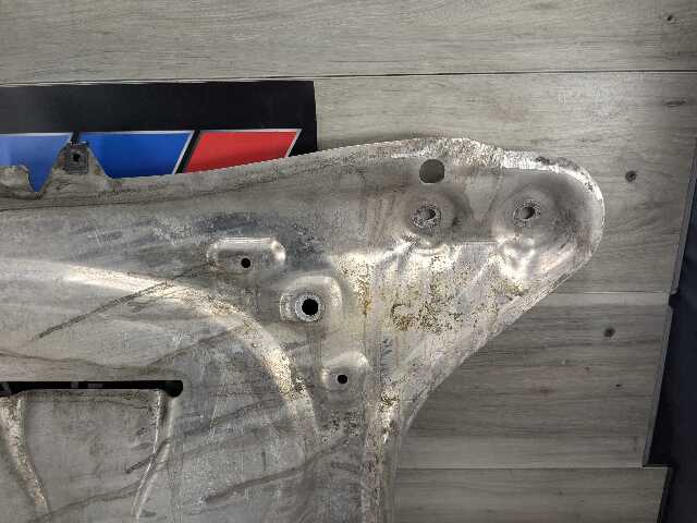 01-06 OEM BMW E46 M3 Engine S54 Aluminum Skid Plate Cover Guard Splash Shield