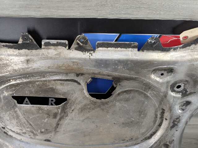 01-06 OEM BMW E46 M3 Engine S54 Aluminum Skid Plate Cover Guard Splash Shield
