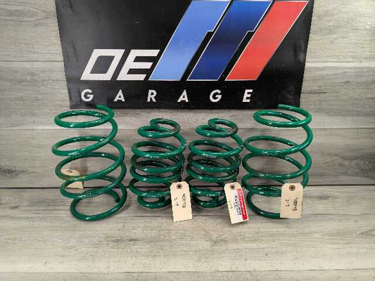 *01-06 TTEIN BMW E46 M3 Front Rear Left Right Lowering SPORT Springs SET Green