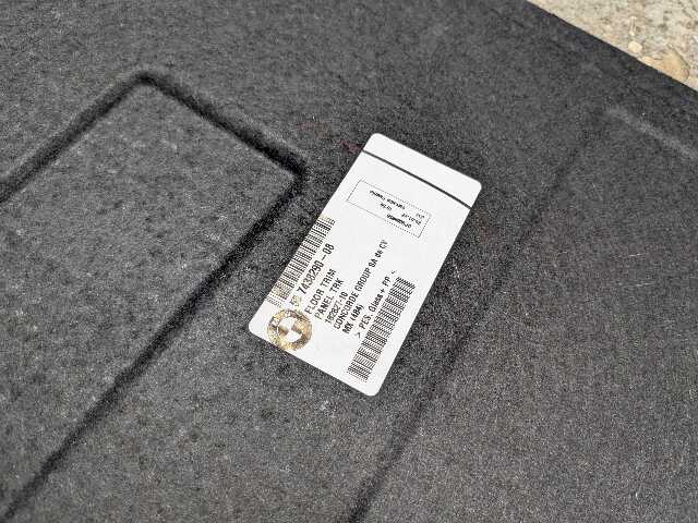 OEM BMW G20 G22 G80 G82 M3 M4 Rear Trunk Floor Mat Carpet Luggage Cargo Cover