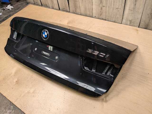 19-25 OEM BMW G20 G80 330 M340 M3 Rear Trunk Lid Panel Deck Shell Black 475