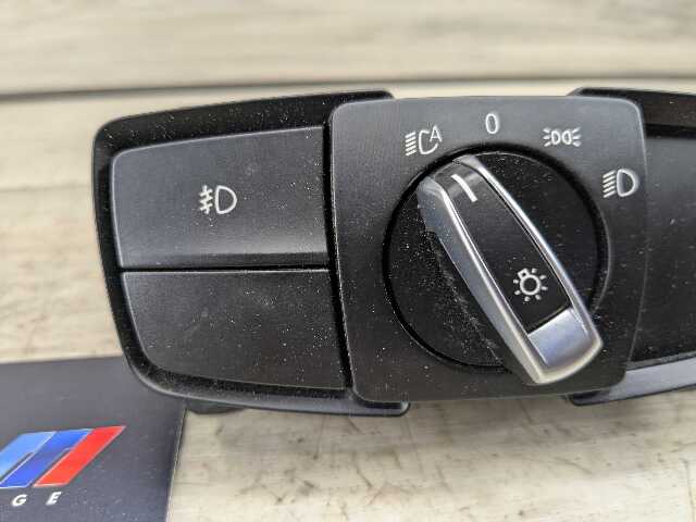 OEM BMW F15 F16 F85 F86 X5 X6 Headlight Switch Control Panel Light Module BLACK