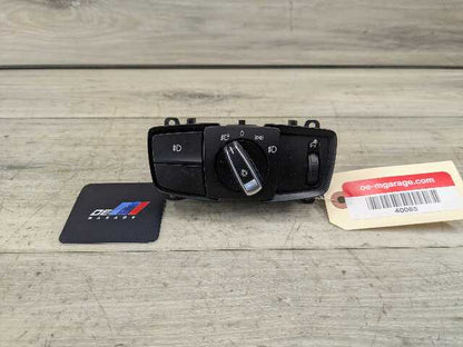 OEM BMW F15 F16 F85 F86 X5 X6 Headlight Switch Control Panel Light Module BLACK