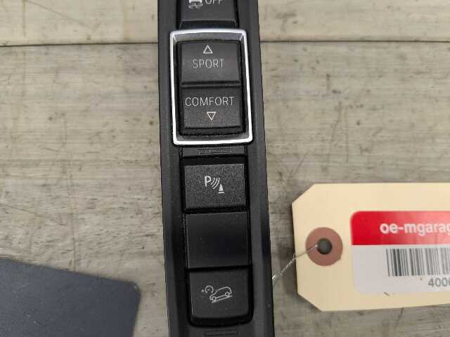 14-19 OEM BMW F15 F16 X5 X6 Center Console Traction Control Multi Switch Module