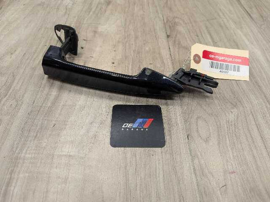 *OEM BMW F15 F16 F85 F86 X5 X6 Left Driver Door Handle COMFORT ACCESS Black 416