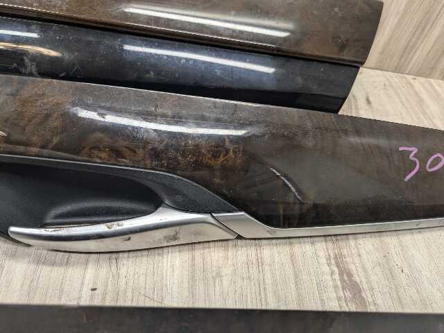 14-18 OEM BMW F15 X5 Dash Door Panel Wood Interior Trim Cover SET