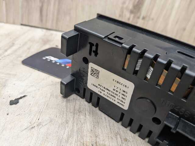 OEM BMW F15 F16 F85 F86 X5 X6 Rear AC Vent Heater Control Panel Switch HEATED*