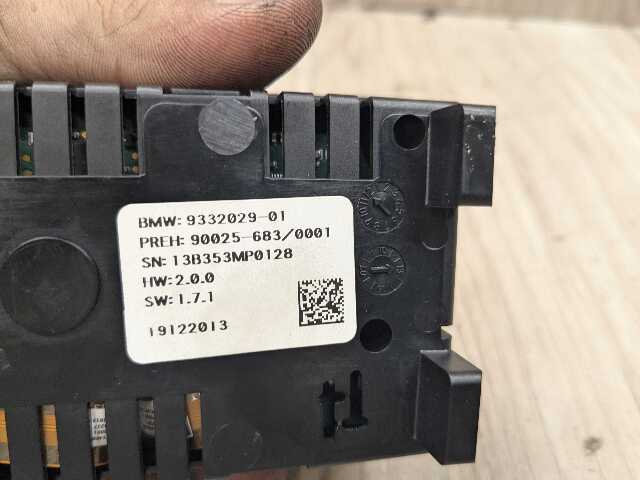 OEM BMW F15 F16 F85 F86 X5 X6 Rear AC Vent Heater Control Panel Switch HEATED*
